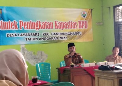 Bintek Perangkat Desa dan Lembaga Desa (BPD)