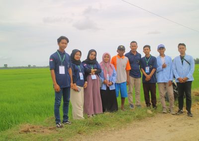 Gapoktan Mekar Jaya Desa Layansari – Kunjungan Mahasiswa KKN STMIK Komputama Majenang