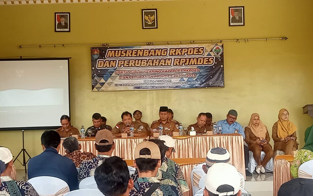 MUSRENGBANGDES DAN PUBLIC HEARING RKPDES, DAN PERUBAHAN RPJMDES