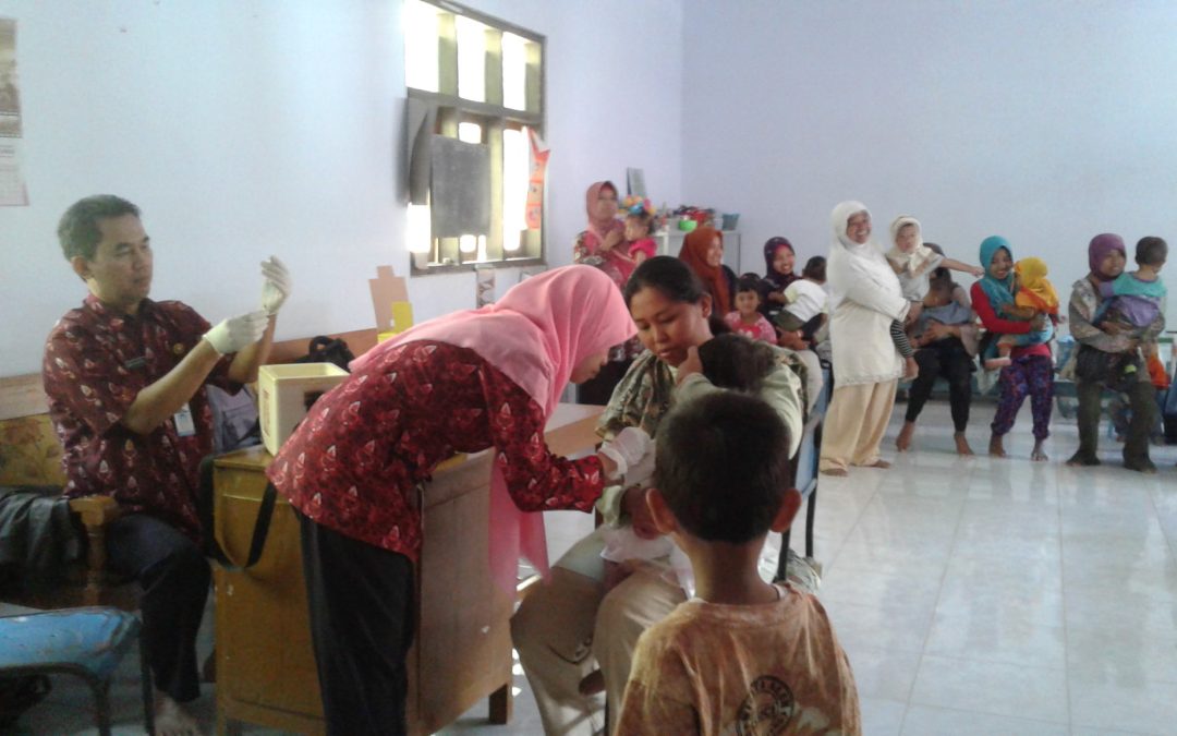 Desa Panda Sukses Melaksanakan Imunisasi Measles Rubella